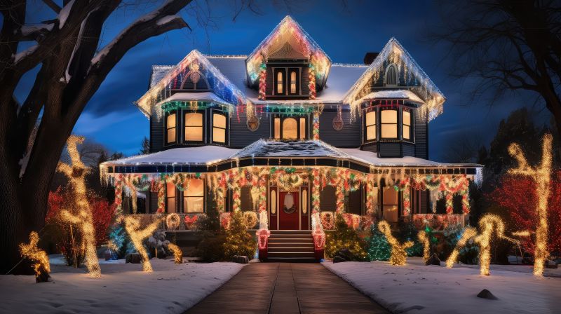 Outdoor Holiday Light Displays